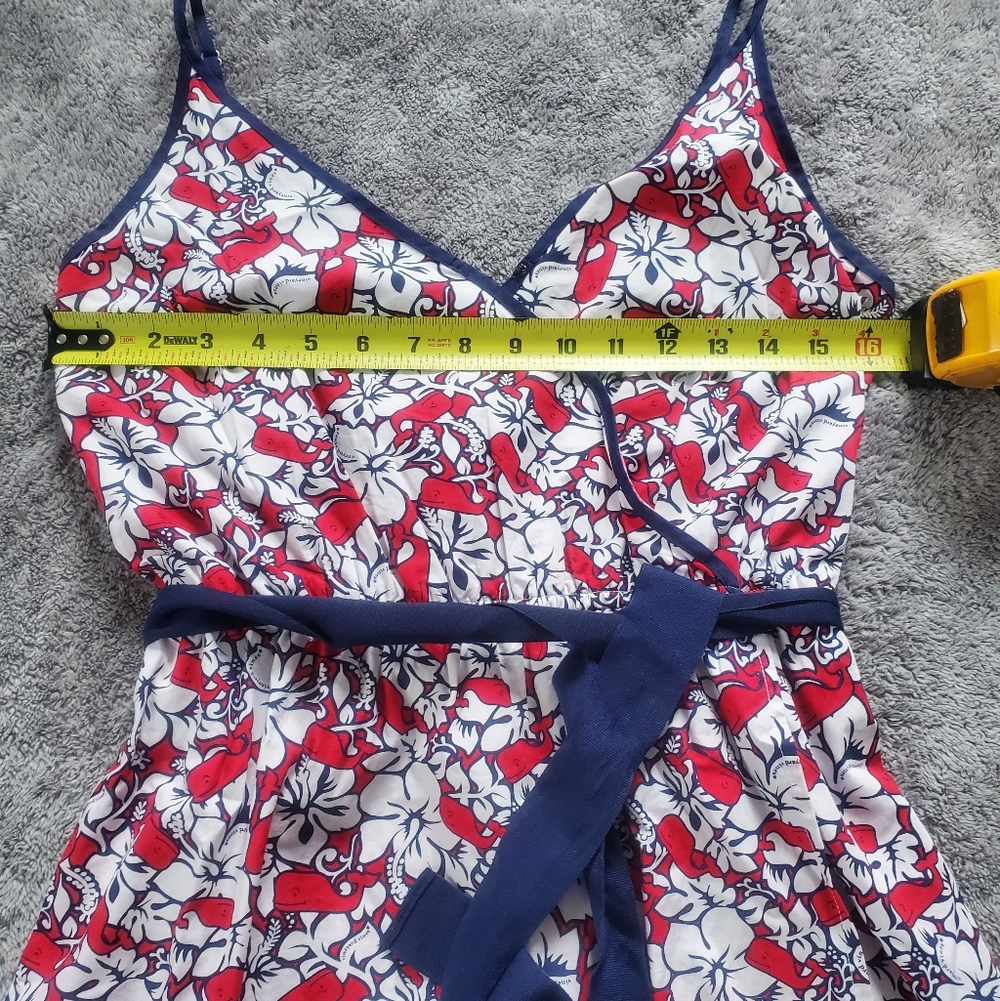 VINEYARD VINES Red White Blue 4th of July Summer Dress - Size S - Picture 4 of 6